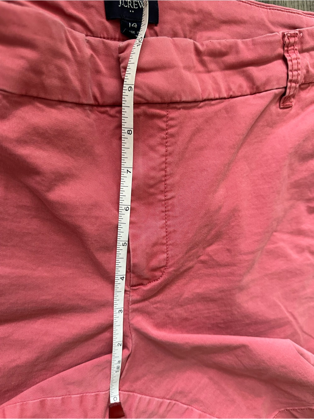 J. Crew Classic Chino Women's Cotton Blend Shorts - Picture 7 of 8
